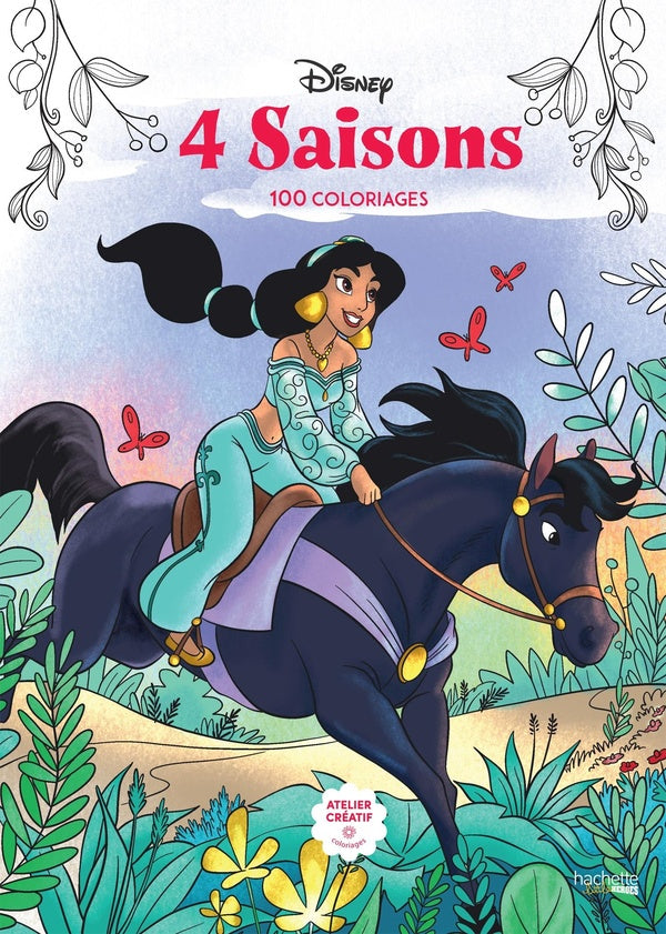 Atelier créatif : 4 saisons : 100 Coloriages