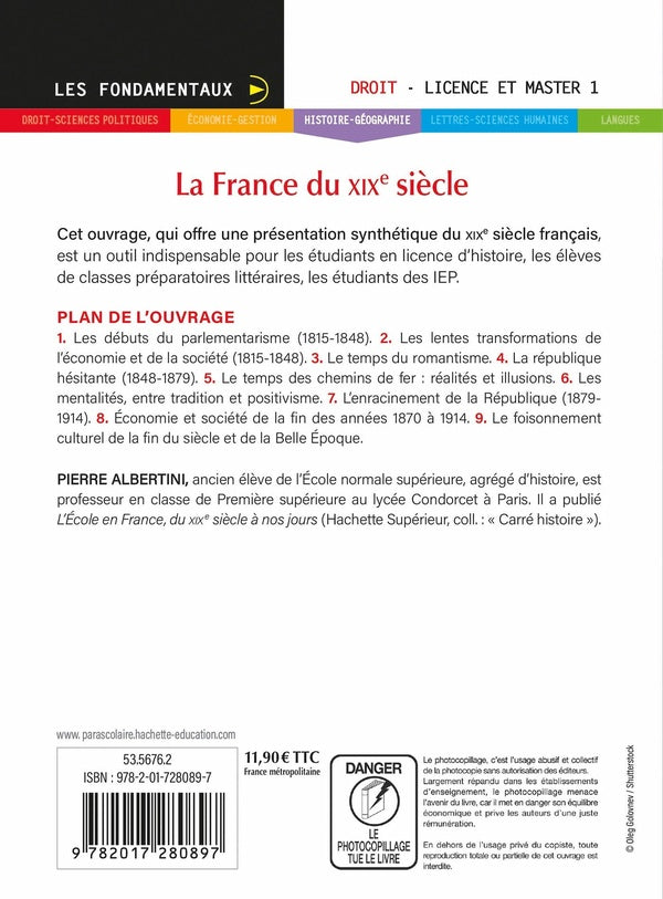 La France du XIXe siècle : 1815-1914 (4e édition)