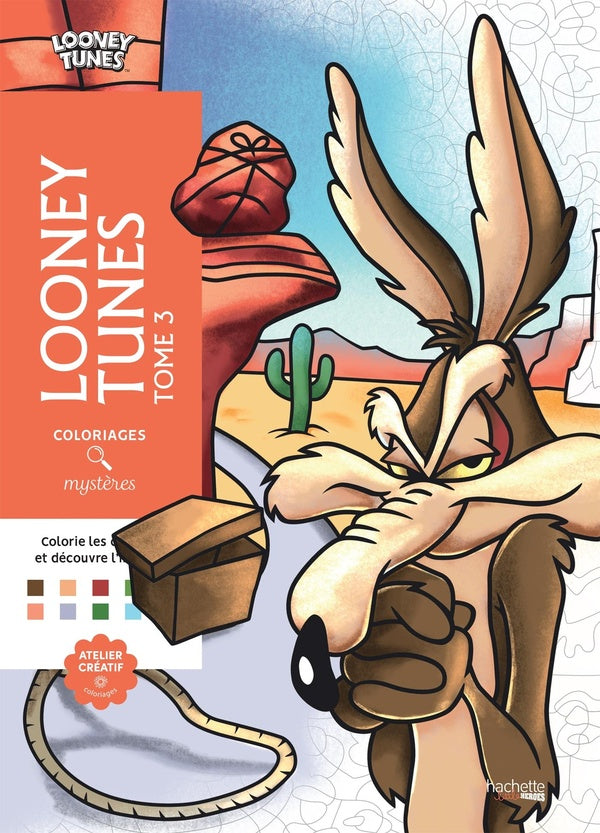 Art-thérapie ; Coloriages mystères : Looney Tunes Tome 3