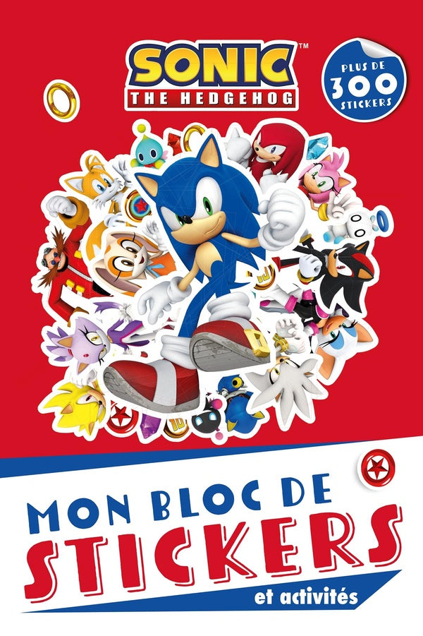 Sonic the Hedgehog : Mon bloc de stickers et activités
