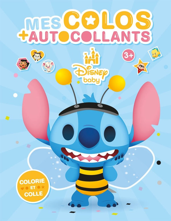 Mes colos + autocollants : Disney Baby