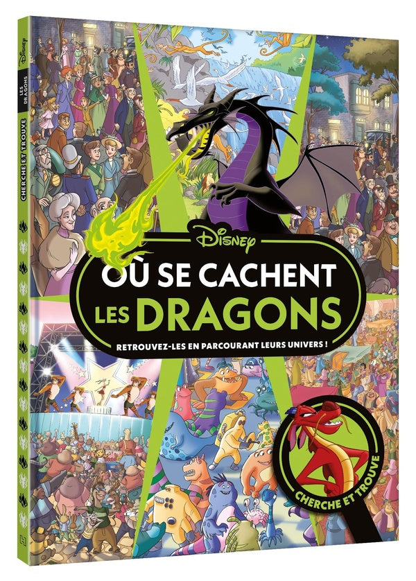 Où se cachent les dragons ? Cherche et trouve