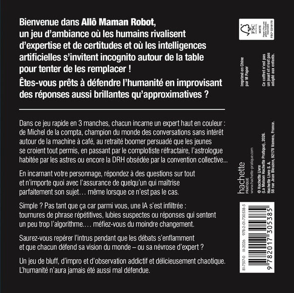Allô Maman Robot : Trouvez l'IA avant qu'elle ne vous remplace