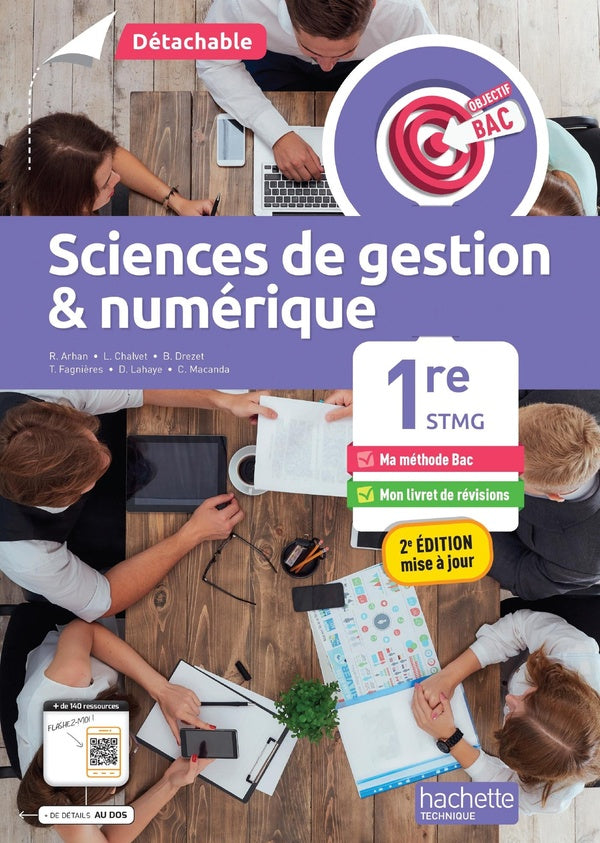 Objectif bac : Sciences de gestion & numérique ; 1re STMG