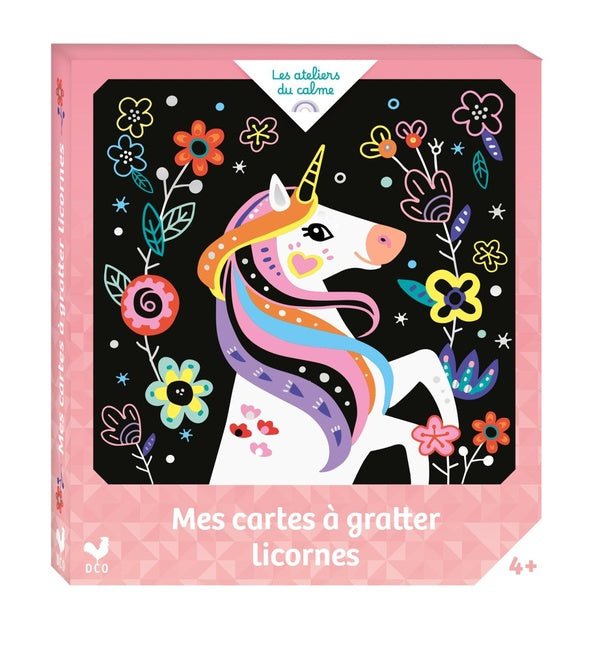 Mes cartes à gratter licornes