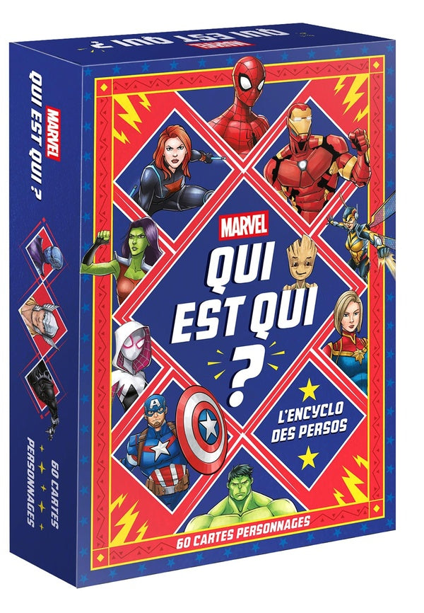 Qui est-qui ? L'encyclo des persos ; 60 cartes personnages
