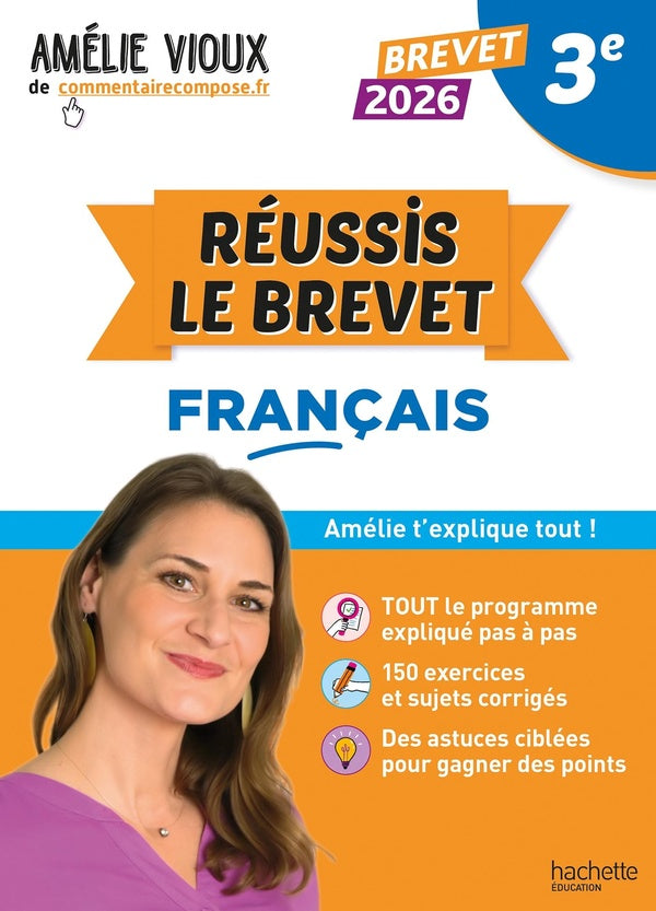 Réussis le brevet ; Français ; 3e (édition 2026)