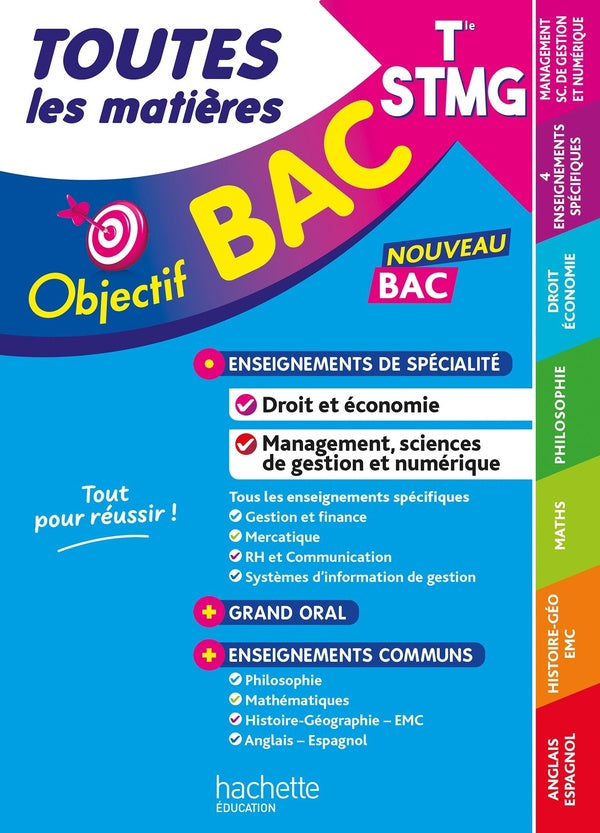 Objectif bac : Toutes les matières ; Terminale STMG (édition 2026)