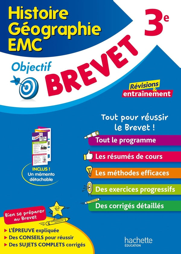Objectif brevet : Histoire-Géographie-EMC ; 3e