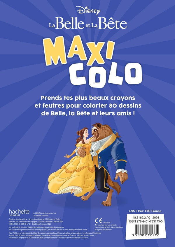Maxi colo : la Belle et la Bête
