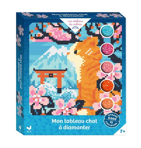 Mon tableau chat à diamanter