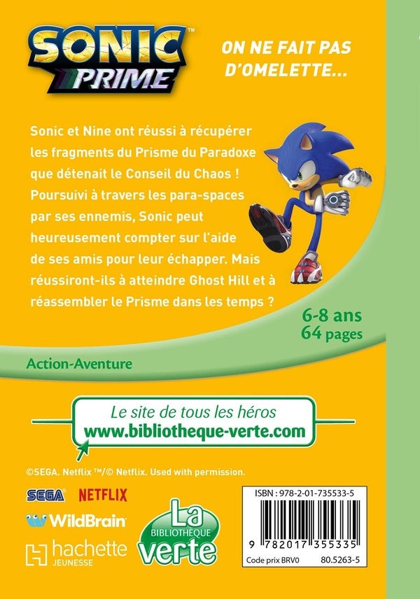 Sonic prime Tome 14 : On ne fait pas d'omelette...