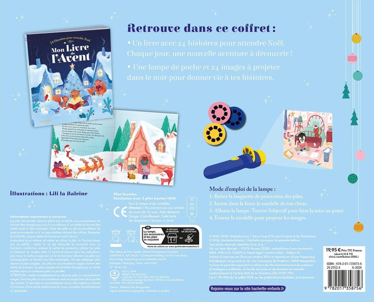 Mon coffret de l'Avent : 24 histoires pour attendre Noël