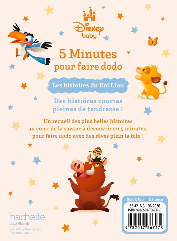 5 minutes pour faire dodo : Disney Baby : Le Roi Lion