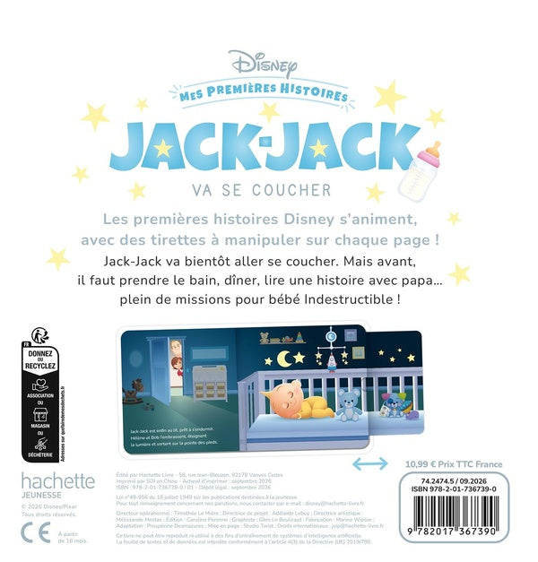 Mes premières histoires : Jack-Jack va se coucher