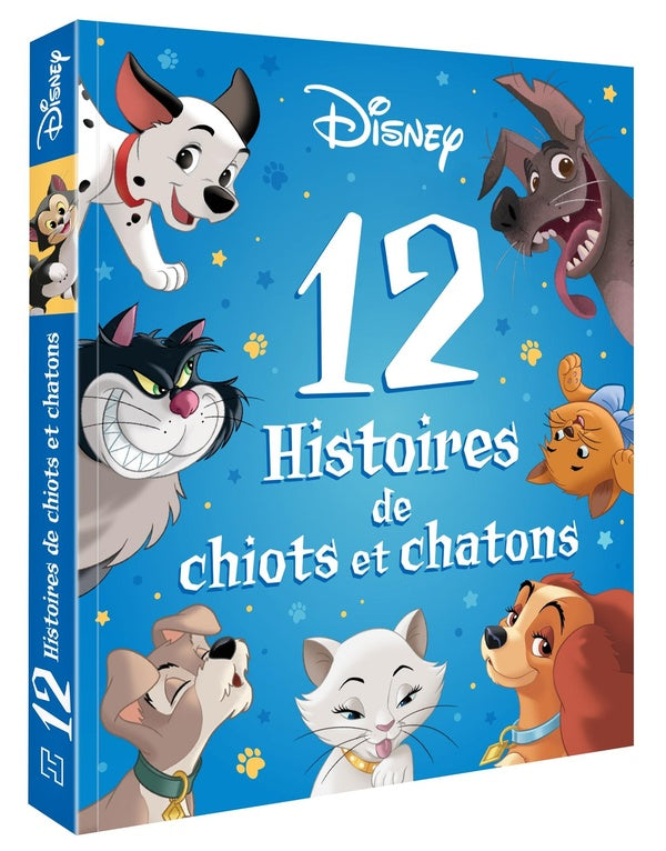 12 histoires de chiots et chatons