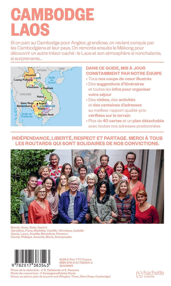 Guide du Routard : Cambodge, Laos + L'île de Phú Quoc au Vietnam (édition 2027/2028)