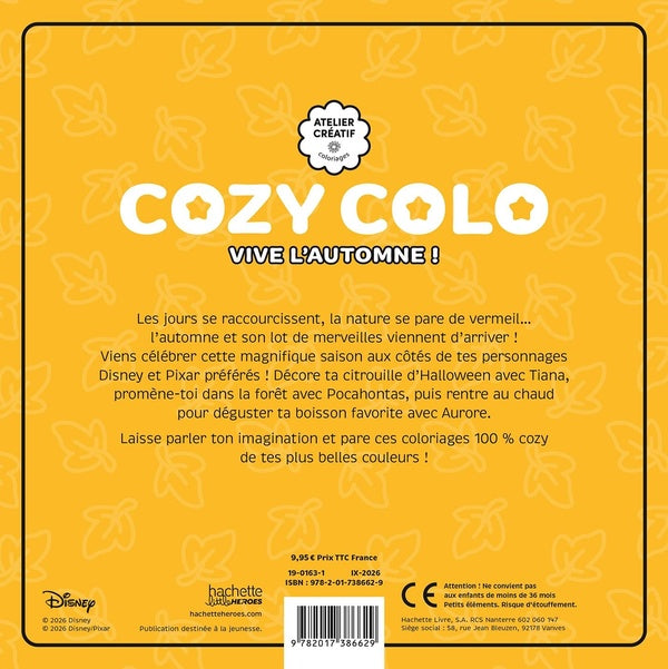Atelier créatif : Cozy colo Disney : Vive l'automne !