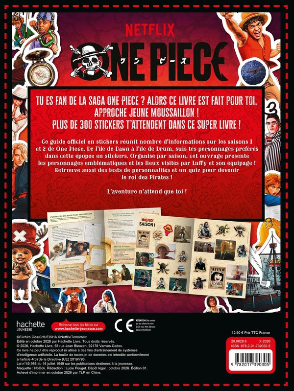 One Piece : Le guide officiel avec des stickers