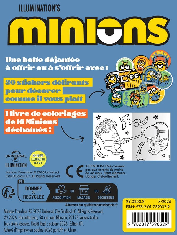 Les Minions : Mini coffret de stickers