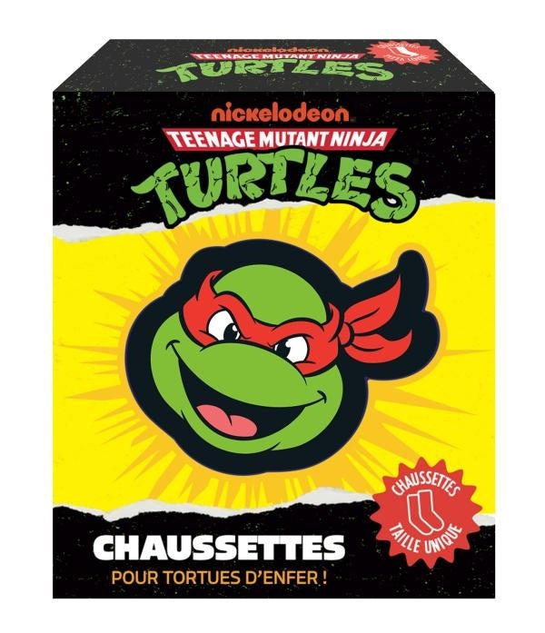 Teenage Mutant Ninja Turtles ; les Tortues Ninja : Chaussettes pour tortues d'enfer !