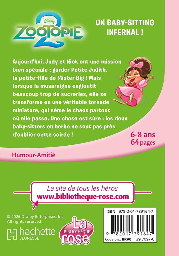 Zootopie 2 Tome 7 : Un baby-sitting infernal !