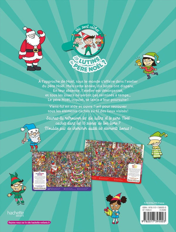 Où sont cachés les lutins du père Noël ?