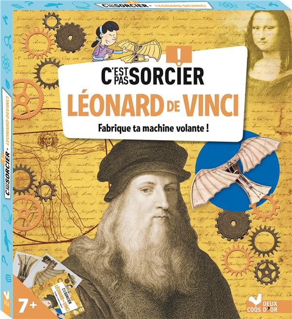 C'est pas sorcier ; Léonard de Vinci ; fabrique ta machine volante !