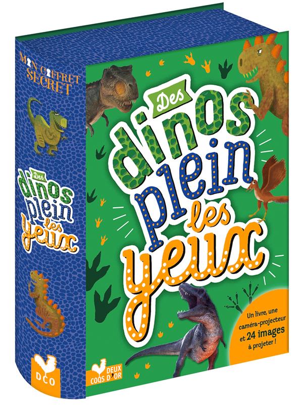 Les secrets de dinosaures - coffret avec lampe