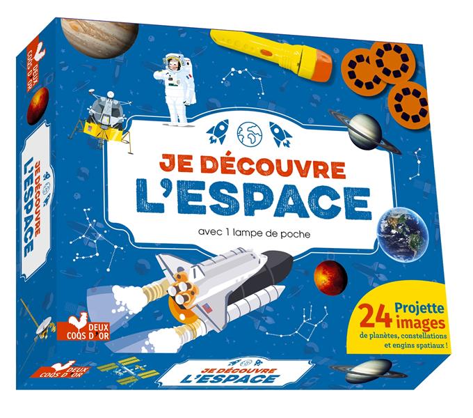 Je découvre l'espace avec 1 lampe de poche