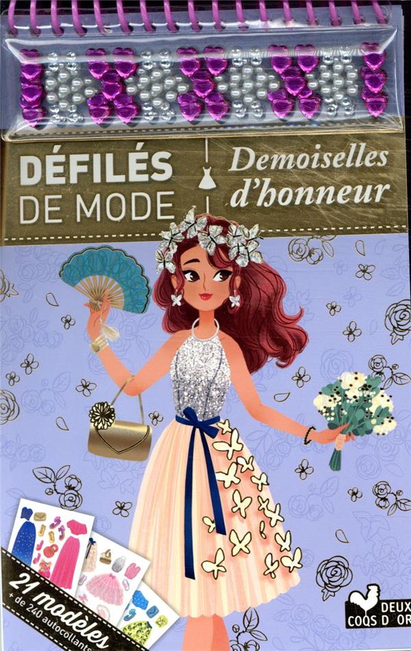 Défilés de mode : demoiselles d'honneur ; bloc à spirale