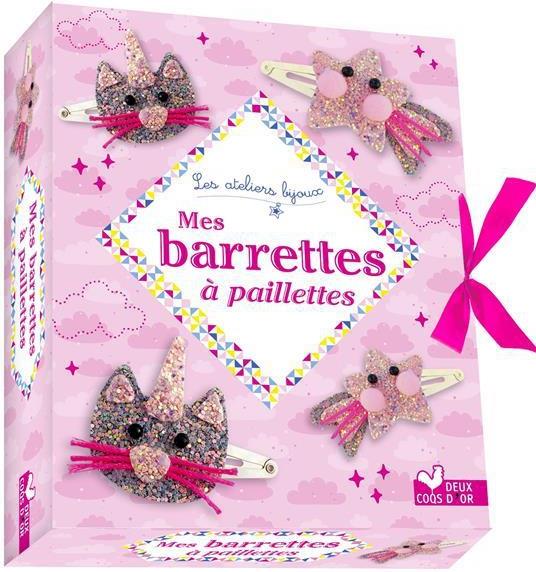 Mes barrettes à paillettes