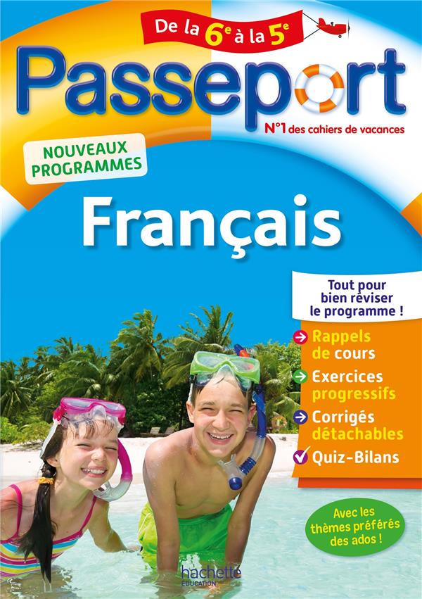Passeport : français ; de la 6e à la 5e