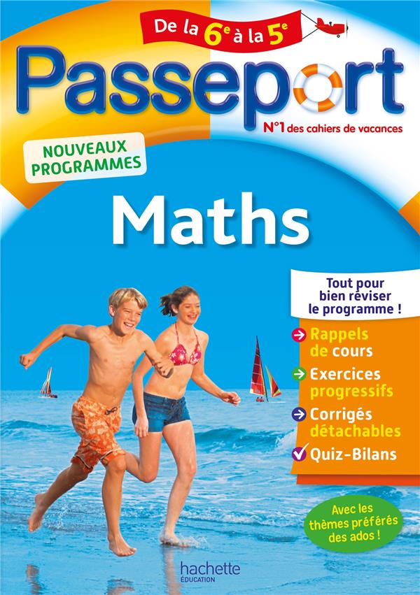 Passeport : maths ; de la 6e à la 5 e