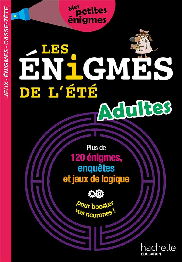 Les énigmes de l'été adultes