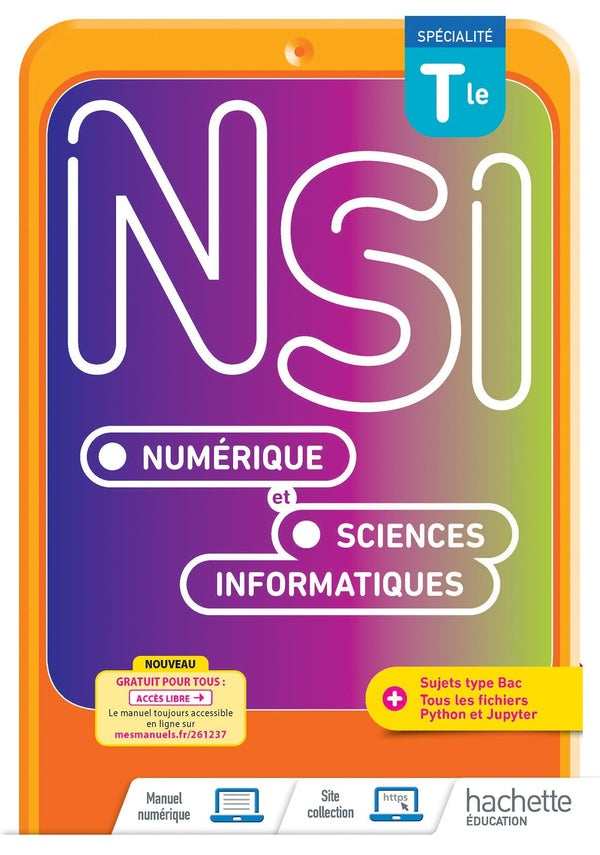 Numérique et sciences informatiques ; terminale spécialité ; livre élève