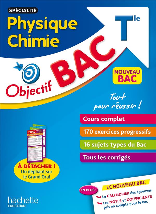 Objectif bac : spécialité physique chimie ; terminale