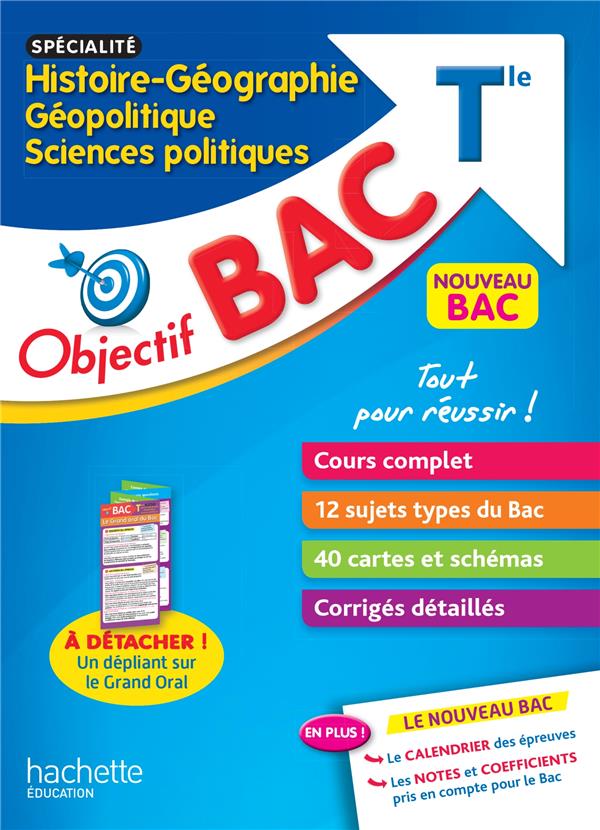 Objectif bac : spécialité histoire-géographie, géopolitique, sciences politiques ; terminale