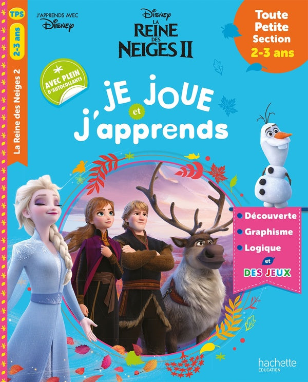 Je joue et j'apprends avec : la Reine des Neiges 2