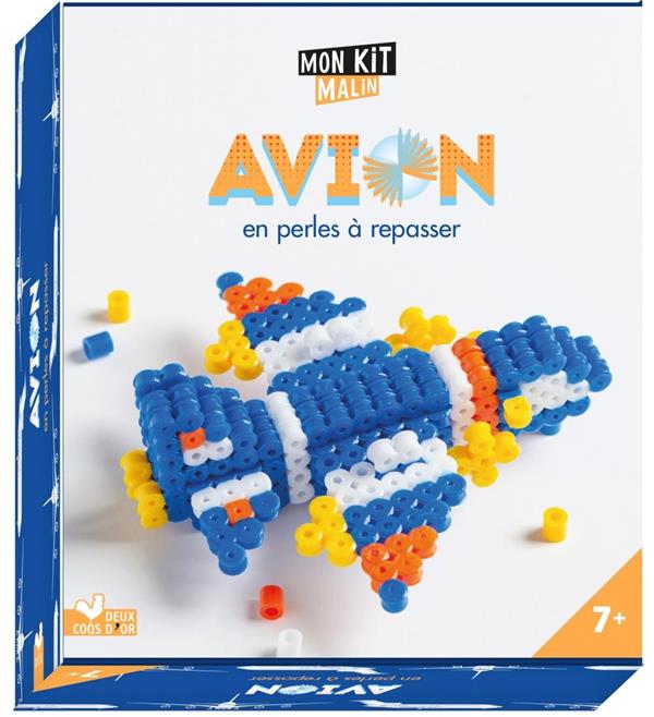 Avion en perles à repasser