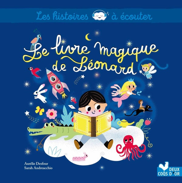 Les histoires à écouter : le livre magique de Léonard