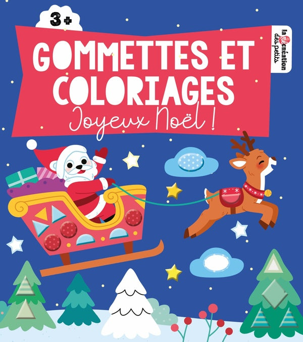 Gommettes et coloriages : joyeux Noël !