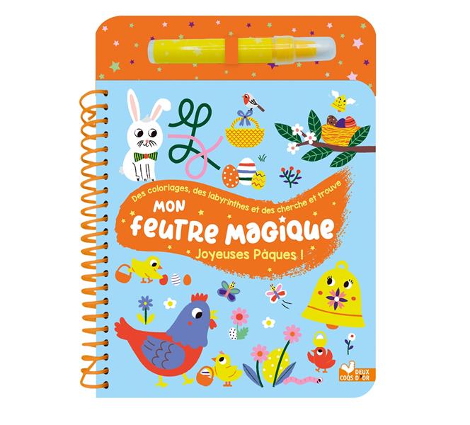 Mon feutre magique : Joyeuses Pâques !