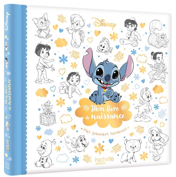 Mon livre de naissance, mes premiers souvenirs : Stitch