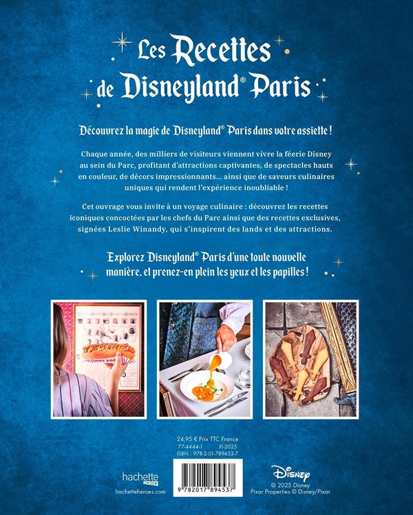 Les recettes de Disneyland Paris : 50 recettes du parc ou inspirées de ses univers pour se régaler chez soi