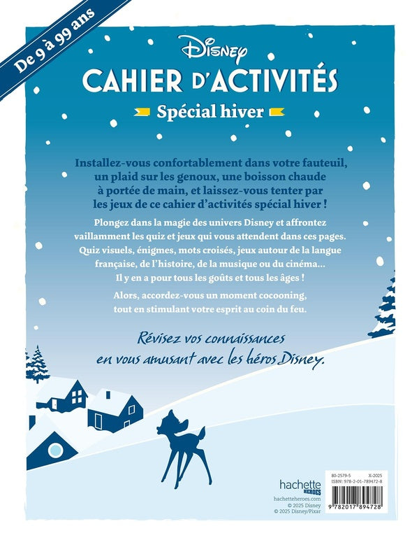 Cahier d'activités Disney : Spécial hiver