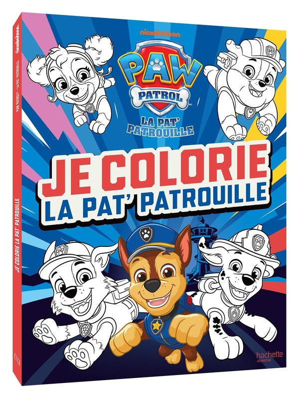 La Pat'Patrouille : Je colorie la Pat' Patrouille