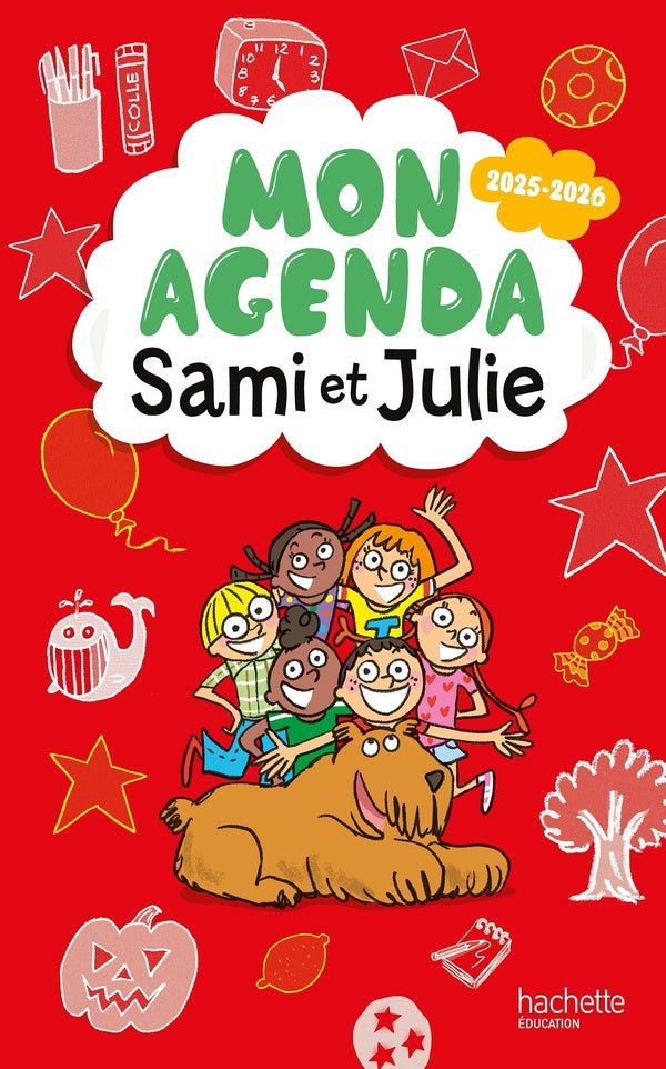 Sami et Julie : Mon agenda (édition 2025/2026)