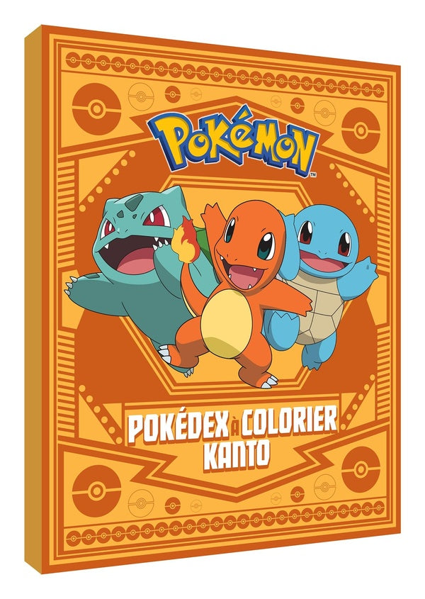 Pokémon : Pokédex à colorier Kanto