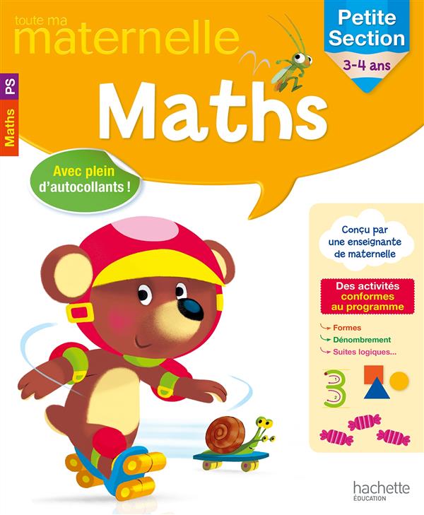 Toute ma maternelle : maths ; petite section